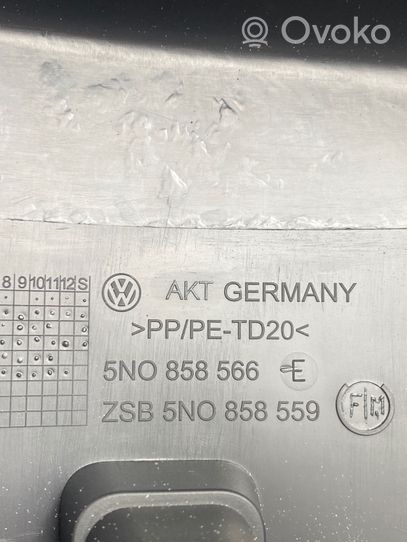 Volkswagen Tiguan Elementy poszycia kolumny kierowniczej 5N0858566