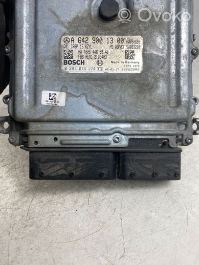 Mercedes-Benz E W212 Calculateur moteur ECU A6429001300