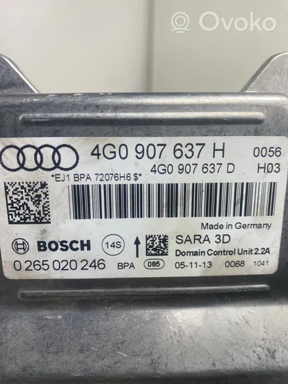 Audi A6 S6 C7 4G Sensore di imbardata accelerazione ESP 4G0907637H