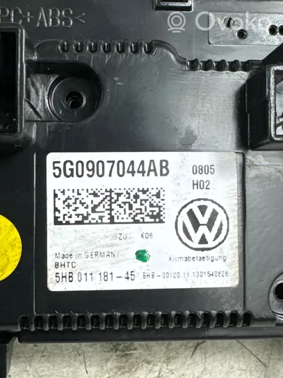 Volkswagen Golf VII Panel klimatyzacji 5G0907044AB