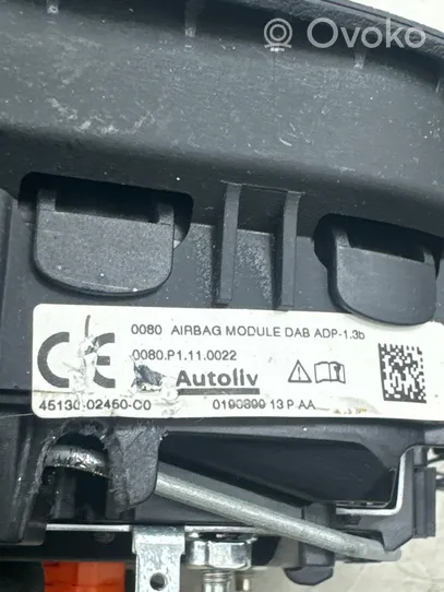 Toyota Auris E180 Poduszka powietrzna Airbag kierownicy 4513002450