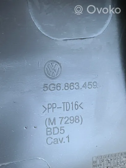 Volkswagen Golf VII Tavaratilan kynnyksen suoja 5G6863459