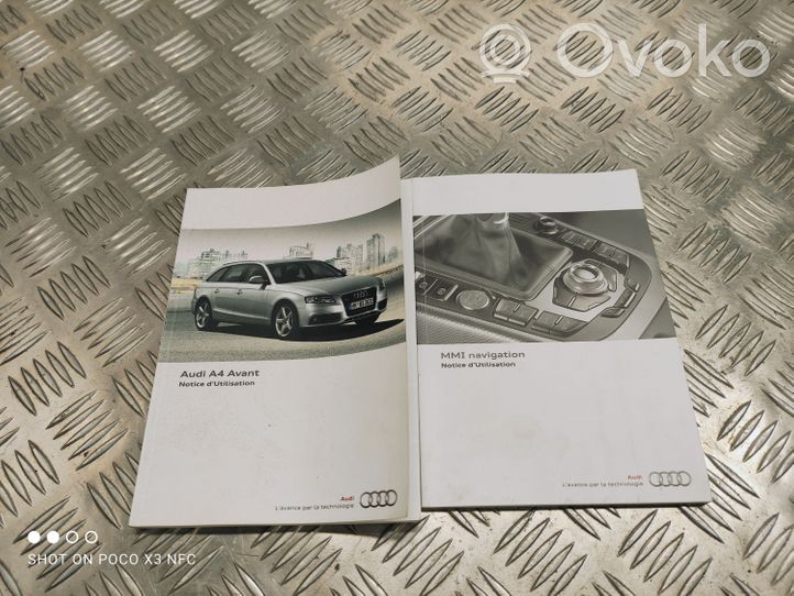 Audi A4 S4 B8 8K Owners service history hand book 