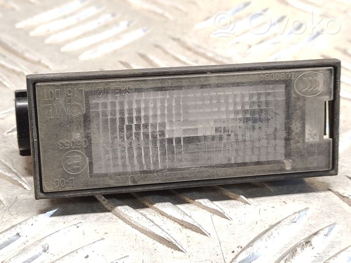 Renault Megane IV Lampa oświetlenia tylnej tablicy rejestracyjnej 265105055R