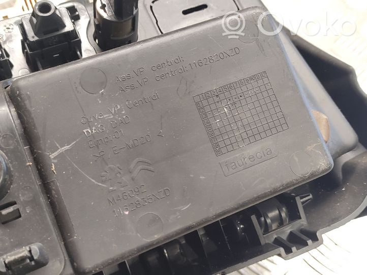 Citroen C4 II Picasso Boîte à gants de rangement pour console centrale 1162835XZD