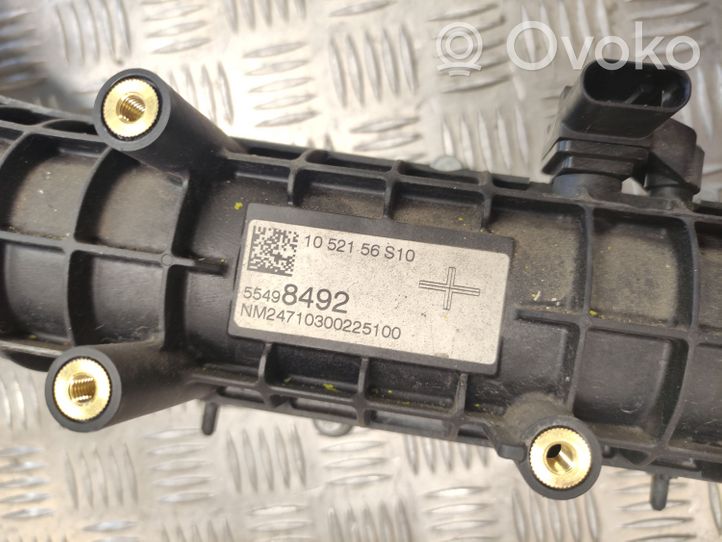 Opel Astra K Collettore di aspirazione 55498492