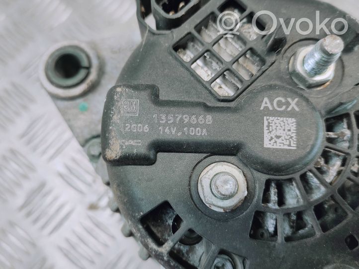 Opel Zafira C Alternator 13579668