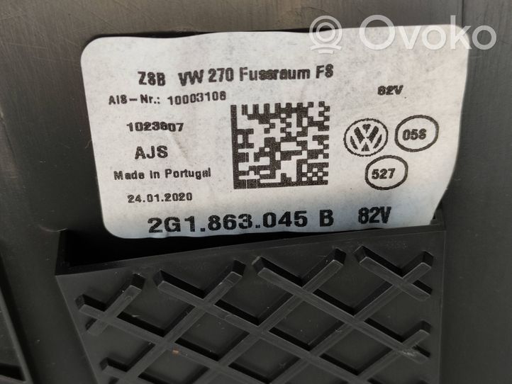 Volkswagen Polo VI AW Autres éléments de console centrale 2G1863045B