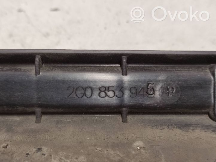 Volkswagen Polo VI AW Listello di supporto del sottoporta 2G0853945B