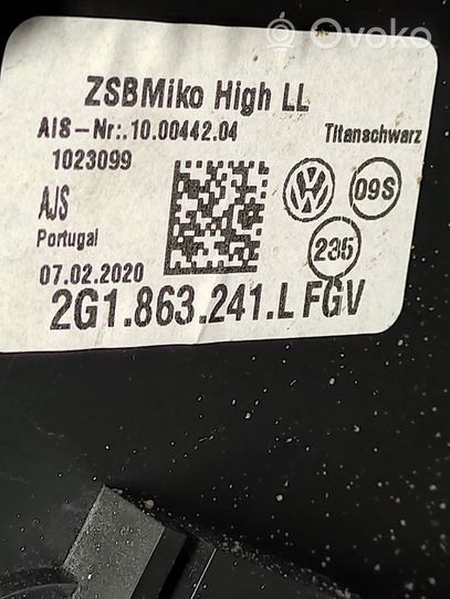 Volkswagen Polo VI AW Podłokietnik tunelu środkowego 2G1863241