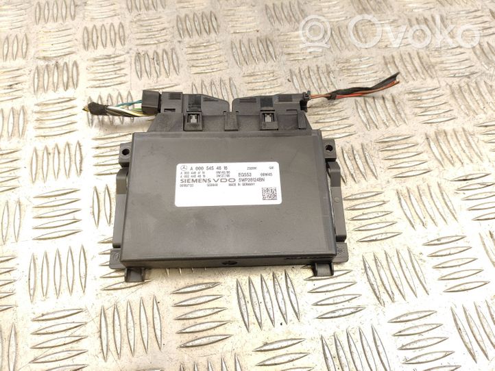 Mercedes-Benz C W204 Module de contrôle de boîte de vitesses ECU A0005454616