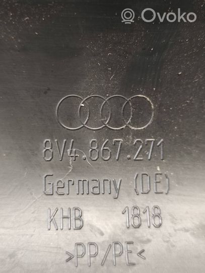 Audi A3 S3 8V Etuoven kynnyksen suojalista 8V4867271