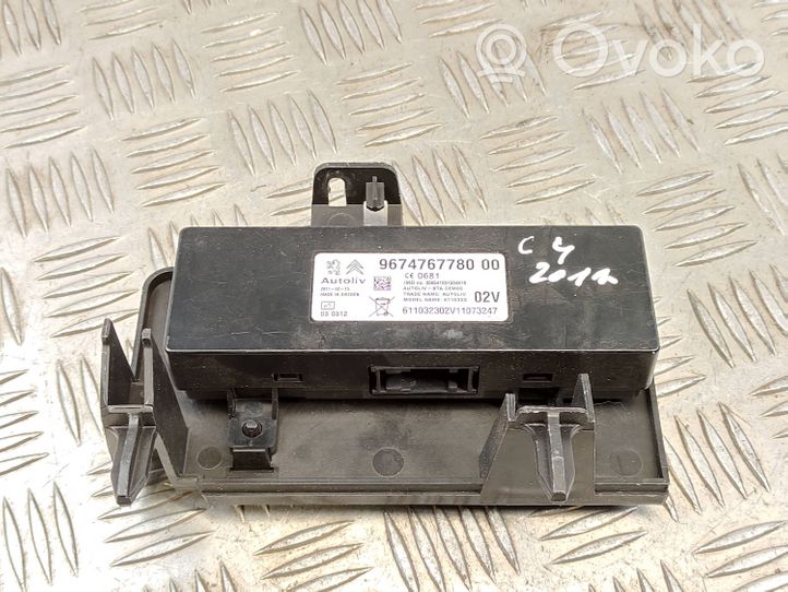 Citroen C4 II Moduł / Sterownik Bluetooth 9674767780