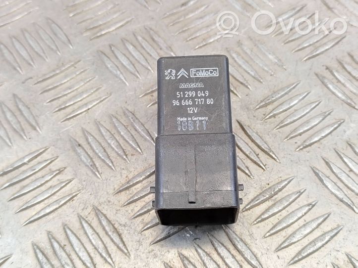 Citroen C4 II Przekaźnik / Modul układu ogrzewania wstępnego 9666671780