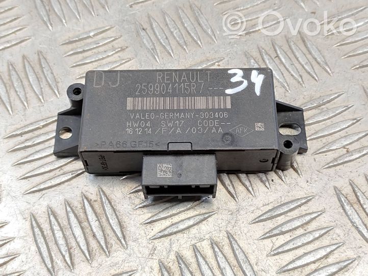 Renault Captur Pysäköintitutkan (PCD) ohjainlaite/moduuli 259904115R