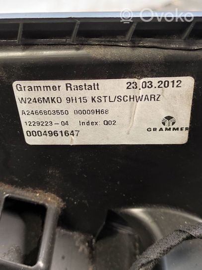 Mercedes-Benz B W246 W242 Keskikonsoli A2466803550