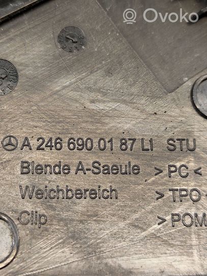 Mercedes-Benz B W246 W242 Veidrodėlio plastikinė apdaila A2466900187