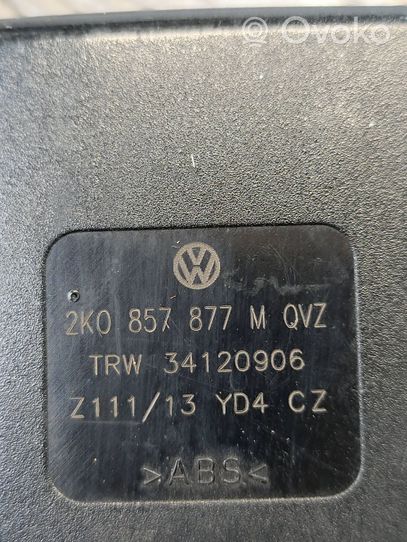 Volkswagen Caddy Fibbia della cintura di sicurezza anteriore 2K0857877M