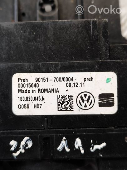 Volkswagen Up Gaisa kondicioniera / klimata kontroles / salona apsildes vadības bloks (salonā) 1S0820045N