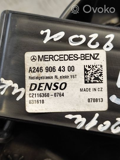 Mercedes-Benz A W176 Pulseur d'air habitacle A2469064300