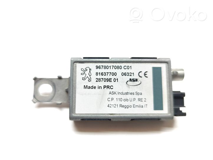 Peugeot 208 Amplificateur d'antenne 9678017080