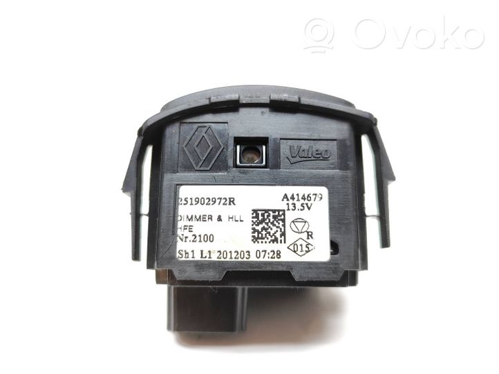 Dacia Sandero Headlight level height control switch 251902972R