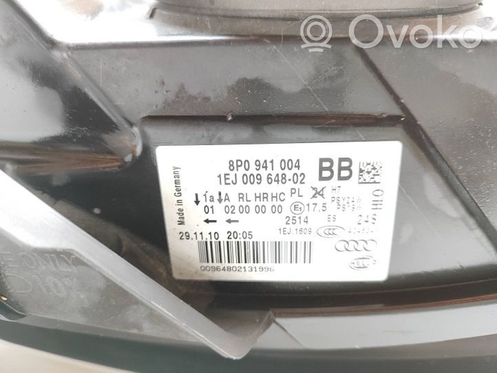 Audi A3 S3 A3 Sportback 8P Lampa przednia 8P0941004BB