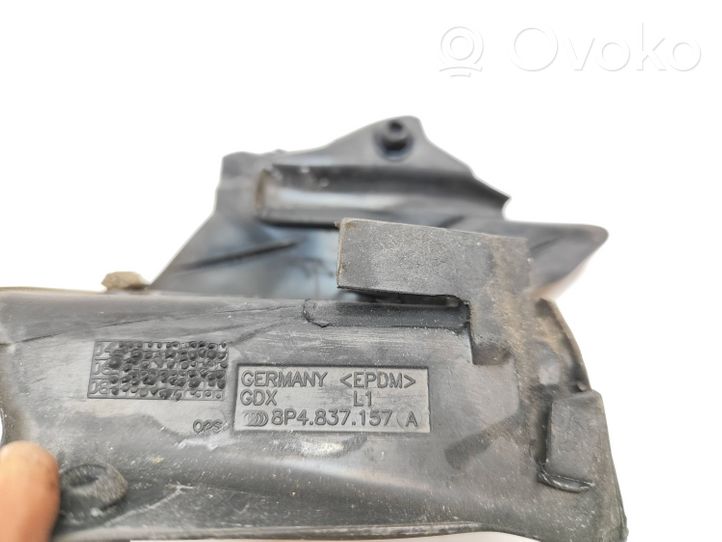 Audi A3 S3 A3 Sportback 8P Guarnizione in gomma finestrino/vetro portiera anteriore 8P4837157A