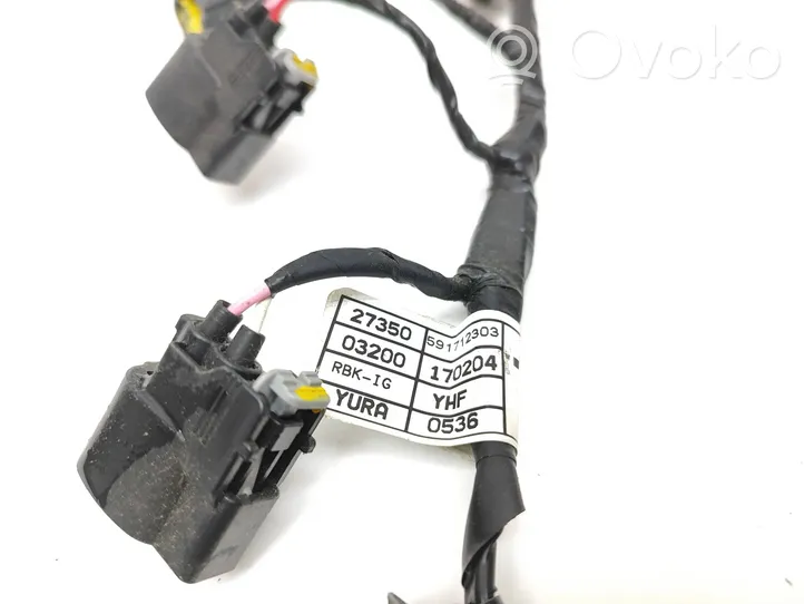 KIA Ceed Cableado de instalación del motor 2735003200