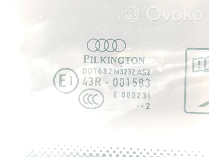 Audi A4 S4 B8 8K Takasivuikkuna/-lasi 43R001583