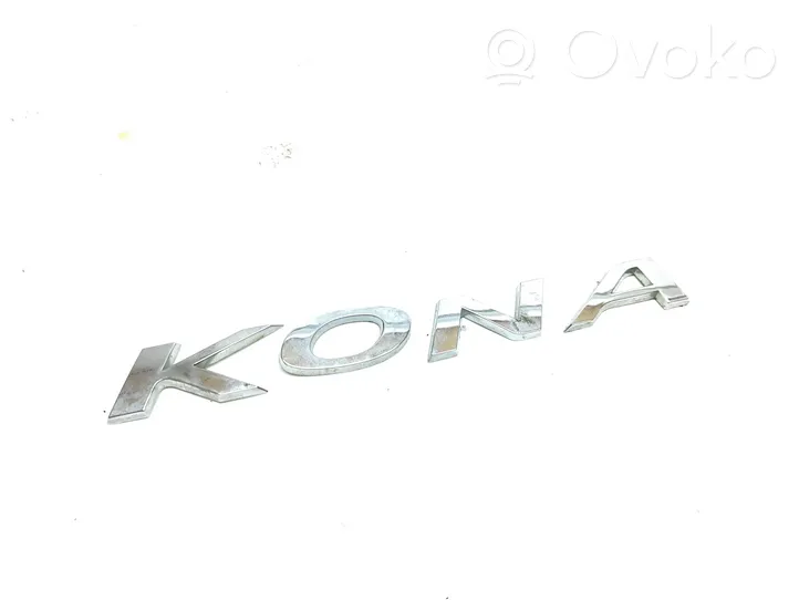 Hyundai Kona I Valmistajan merkki/mallikirjaimet 