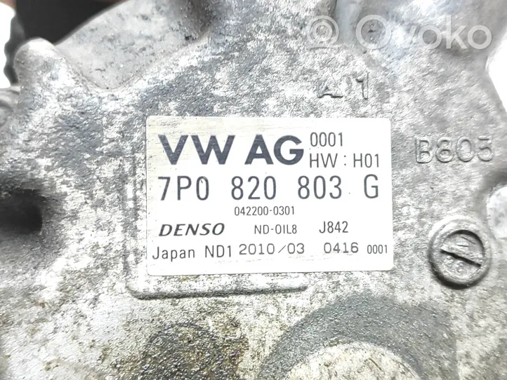 Volkswagen Touareg II Ilmastointilaitteen kompressorin pumppu (A/C) 7P0820803G