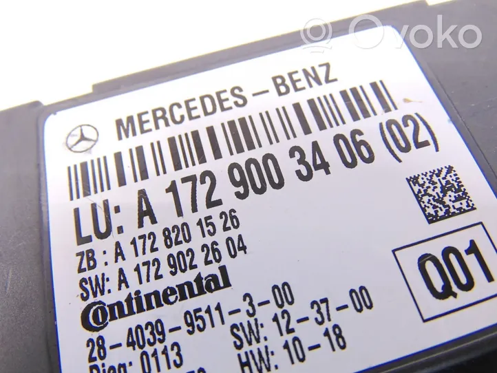 Mercedes-Benz GLE (W166 - C292) Centralina/modulo portiere 1729003406