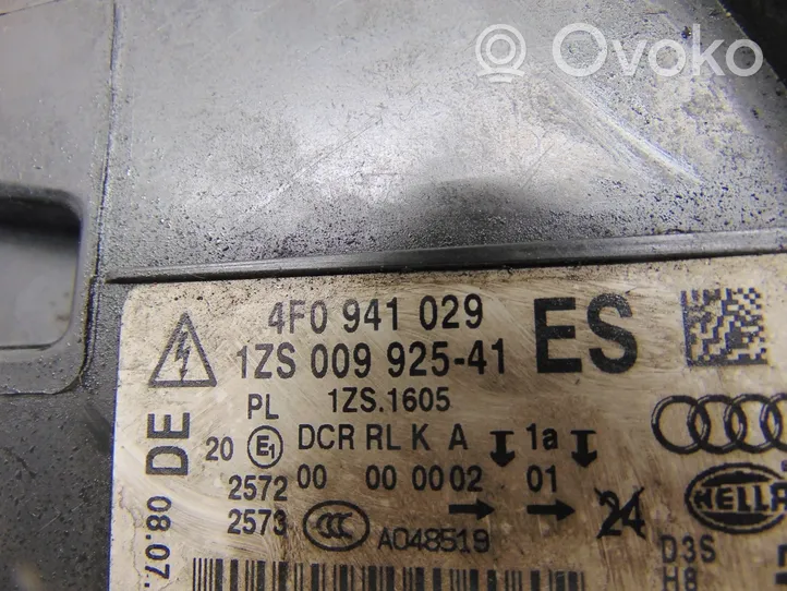Audi A6 S6 C6 4F Phare frontale 4F0941029ES