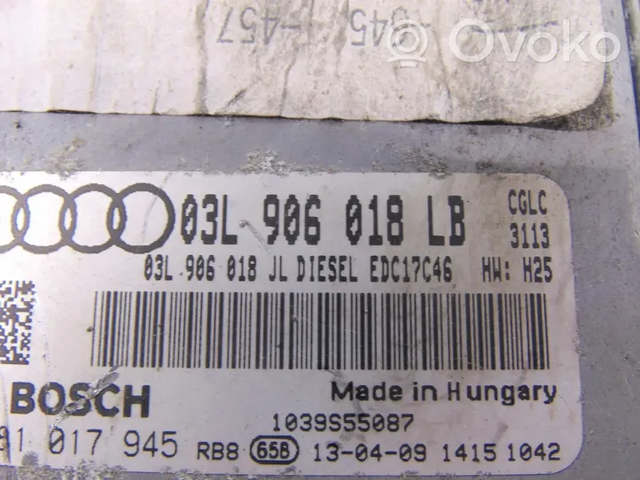 Audi A6 S6 C7 4G Centralina/modulo del motore 03L906018LB