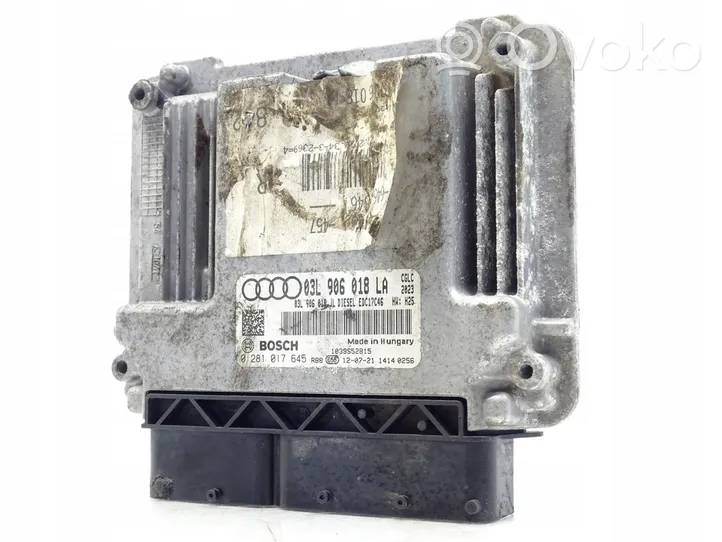 Audi A6 C7 Unité de commande, module ECU de moteur 03L906018LA