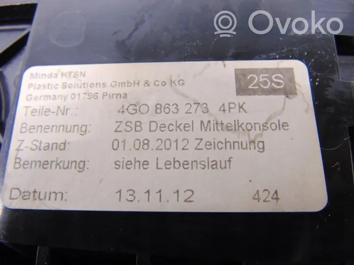 Audi A6 C7 Peleninė panelėje 4G0863273