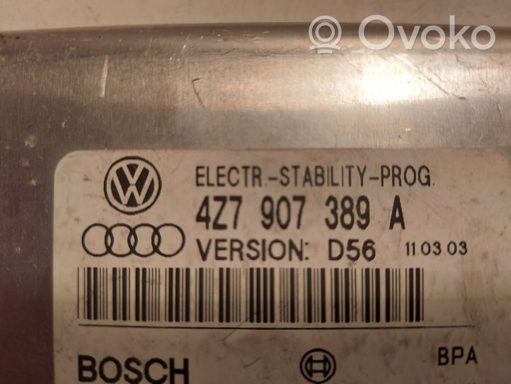 Audi A6 S6 C5 4B Moduł / Sterownik ESP 4Z7907389A