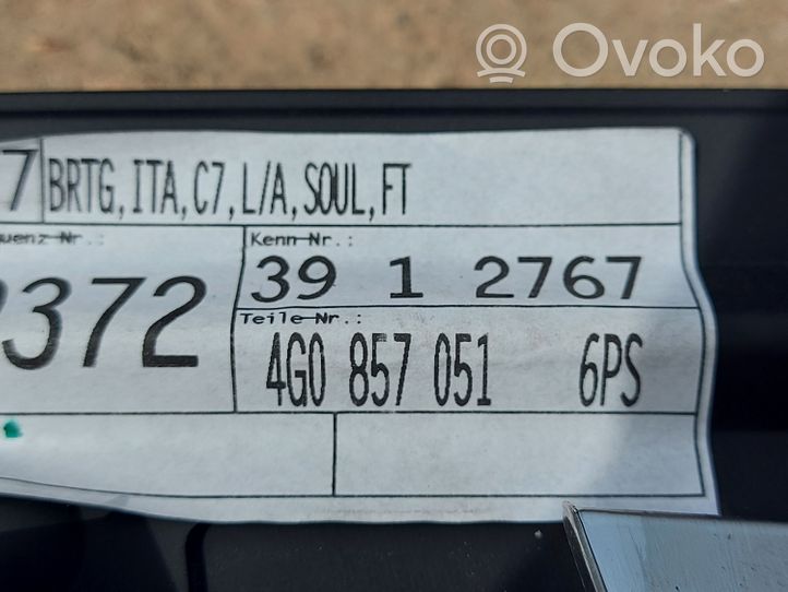 Audi A6 S6 C7 4G Verkleidung Armaturenbrett Cockpit Mitte 4G0857051