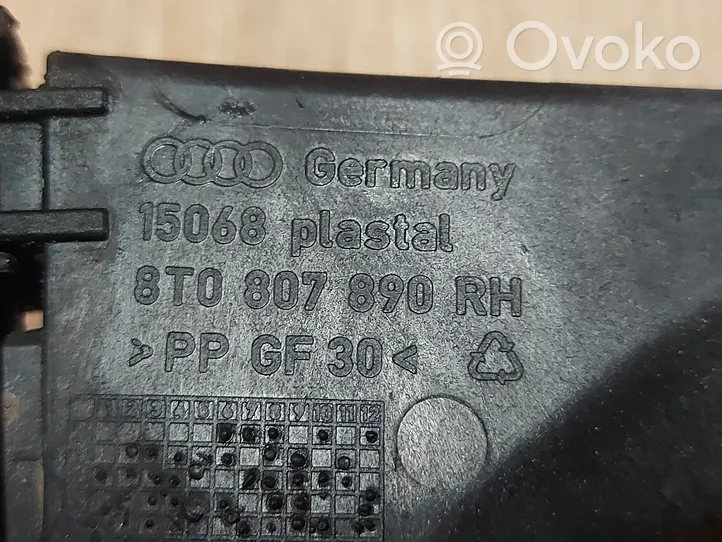 Audi A5 8T 8F Halterung Stoßstange Stoßfänger hinten 8T0807890RH