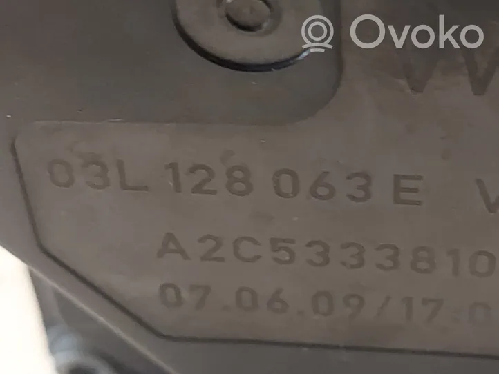 Audi A4 S4 B8 8K Throttle valve 03L128063E