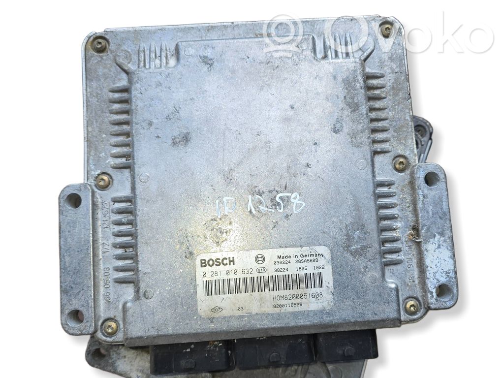 Renault Trafic II (X83) Engine control unit/module 