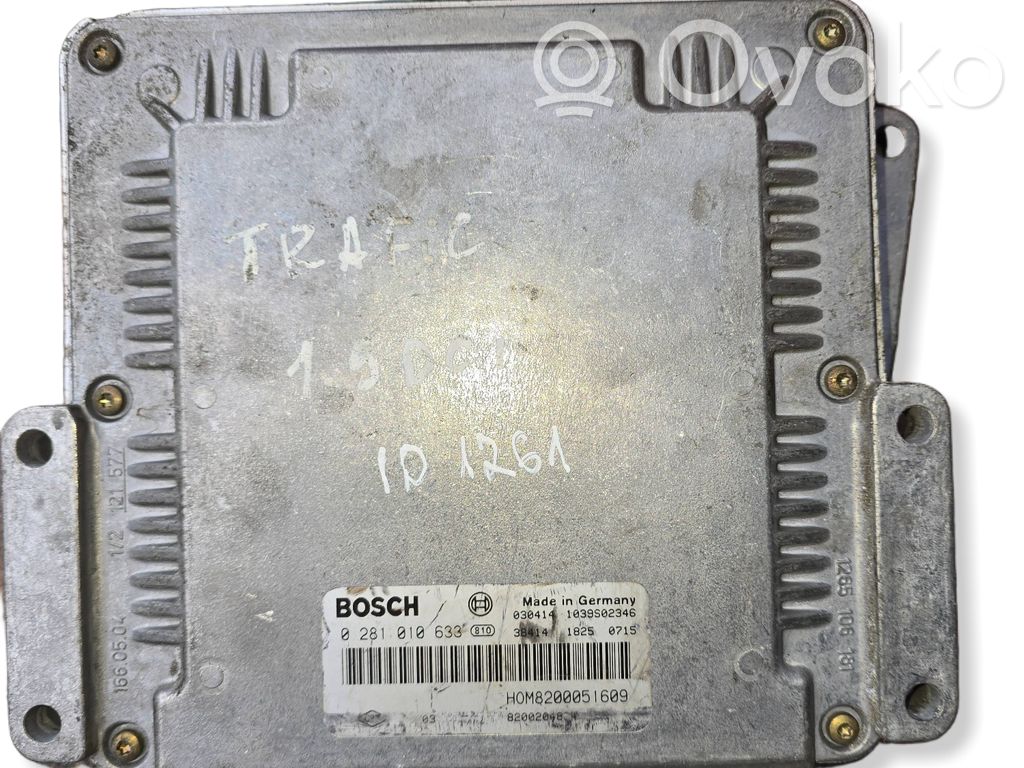 Opel Vivaro Engine control unit/module 