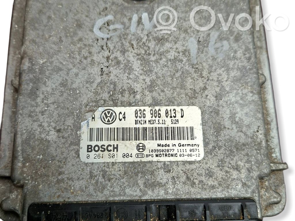 Volkswagen Golf IV Engine control unit/module 