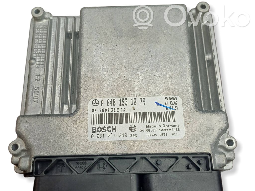 Mercedes-Benz E W211 Engine control unit/module 