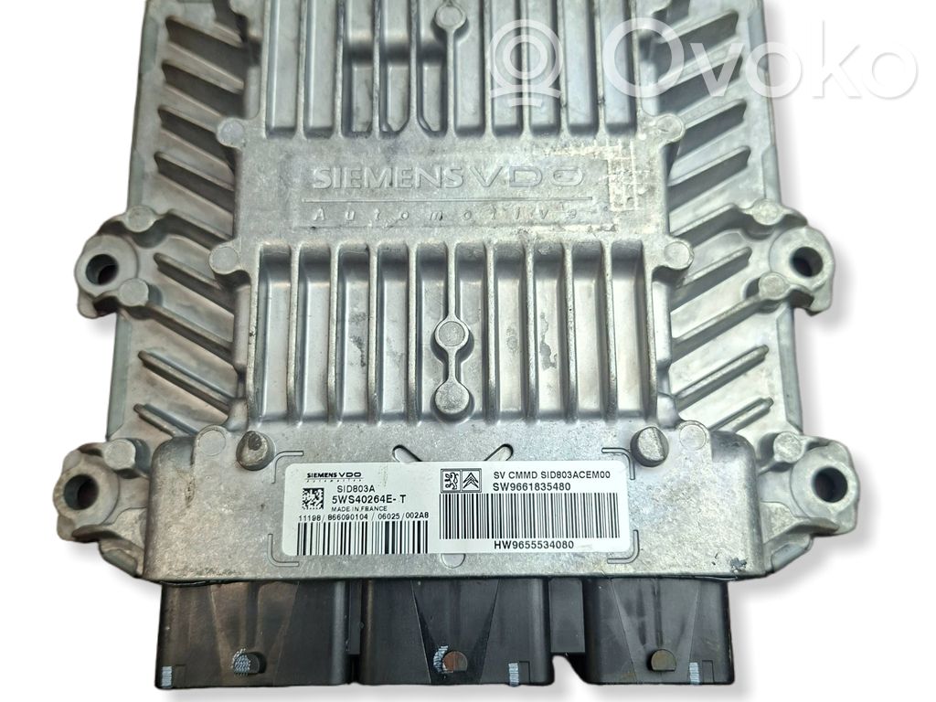 Peugeot 407 Engine control unit/module 