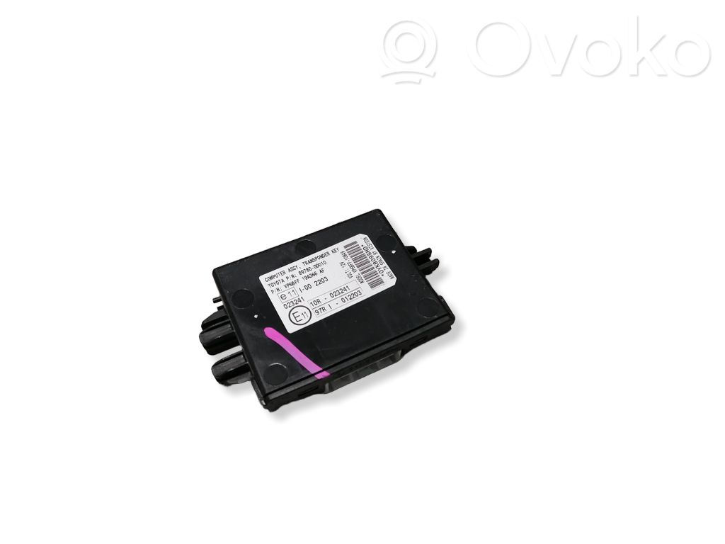 Toyota Yaris Immobilizer control unit/module 