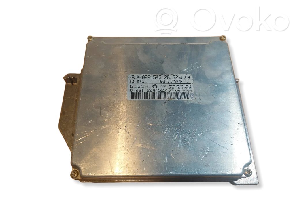 Komputer / Sterownik ECU silnika   0261204527,A0225452632