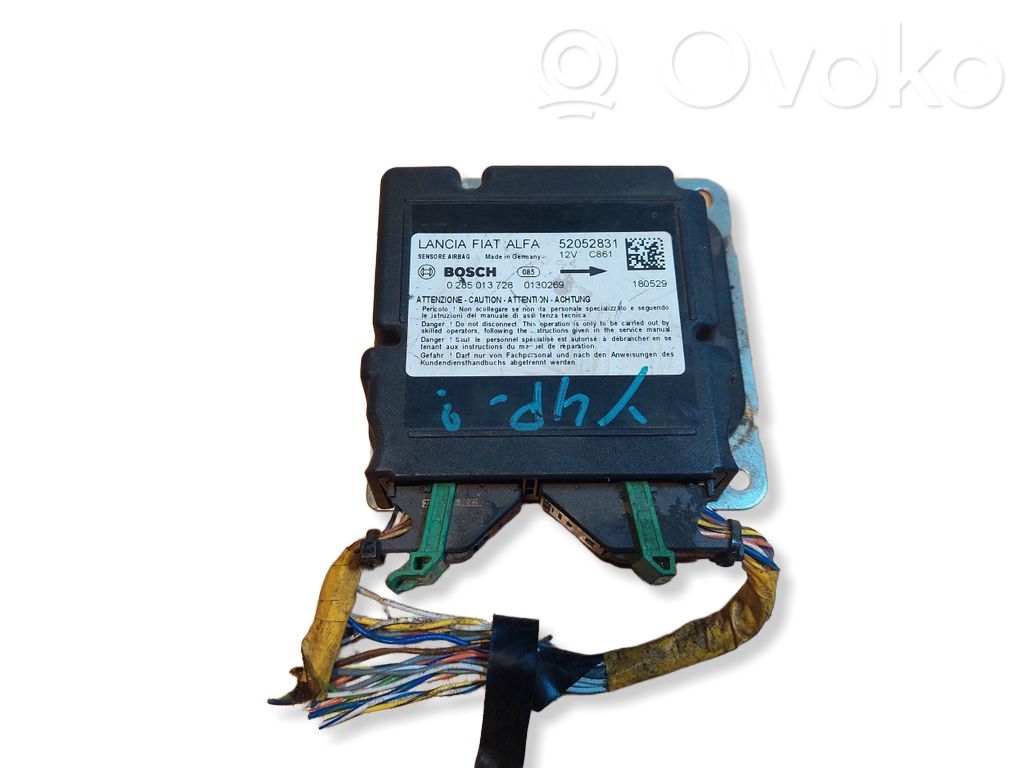 Lancia Ypsilon Airbag control unit/module 
