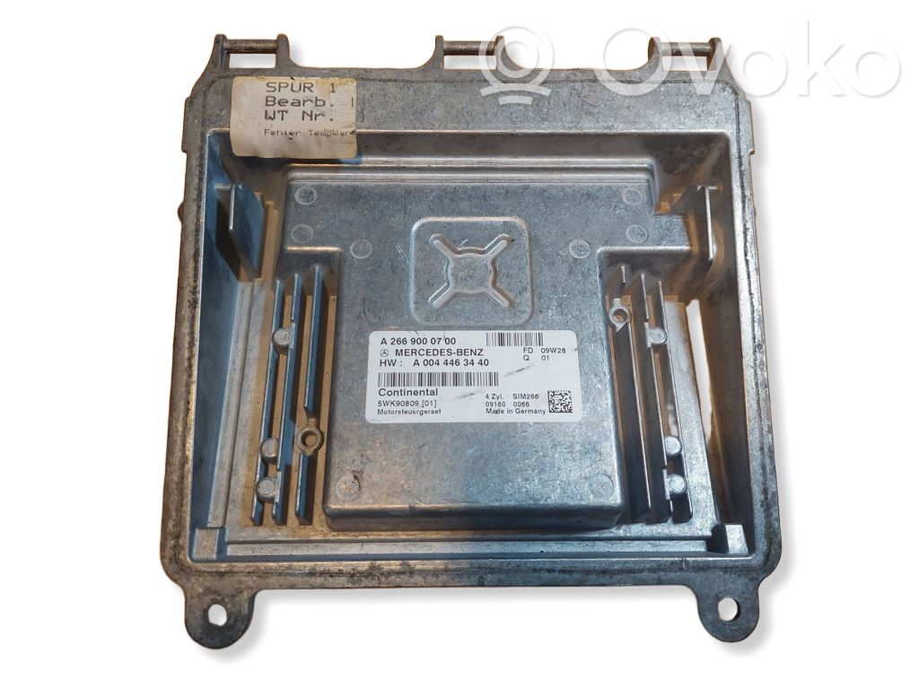 Mercedes-Benz B W246 W242 Centralina/modulo motore ECU 